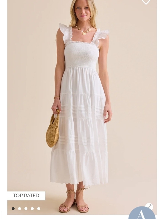 Altar'd State Dresses & Skirts - Altard State Dress Nwt Ruffle Strap Smocked Maxi Dress